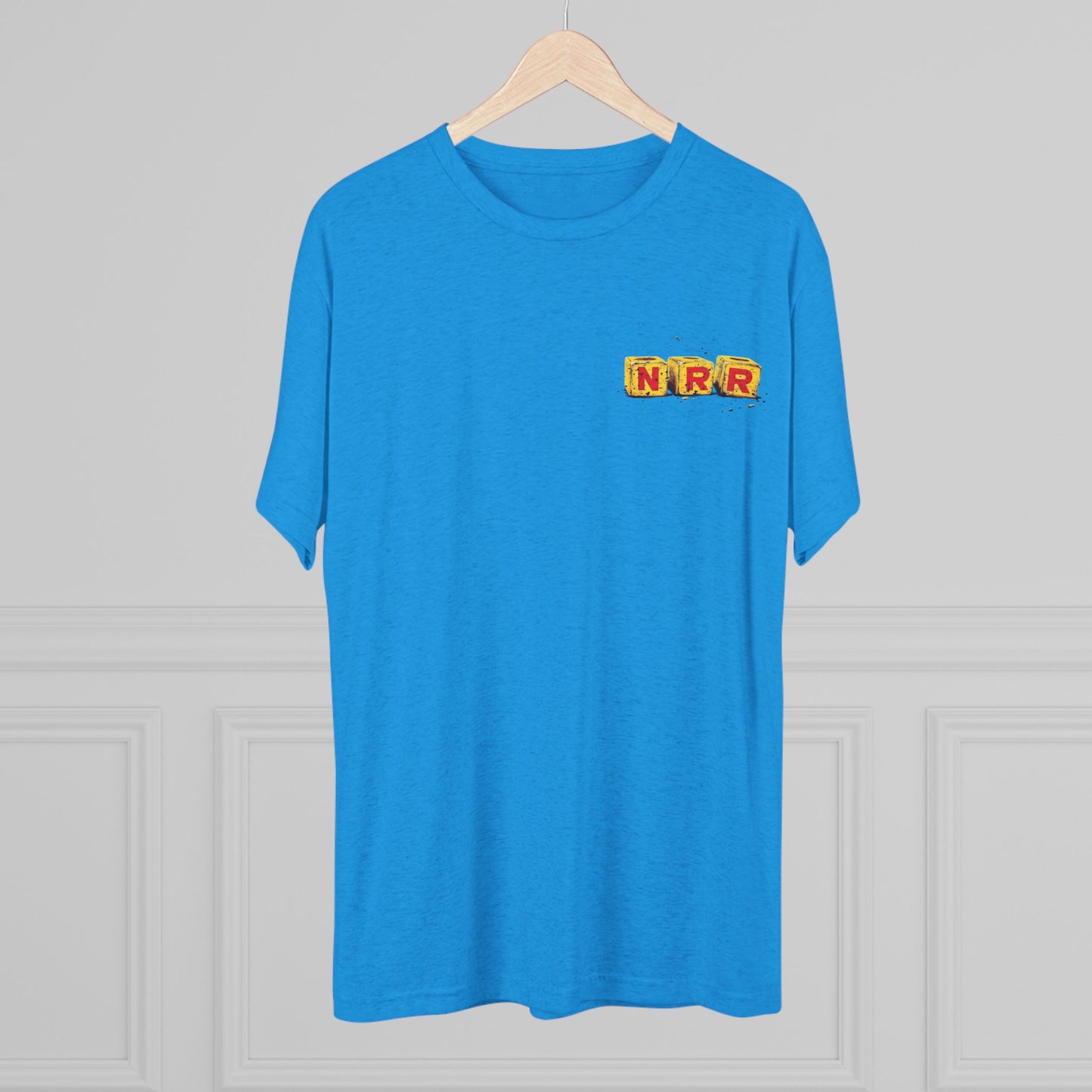 No Reps No Regrets Tee – Vintage Turquoise | No Rep Riot Gym Shirt