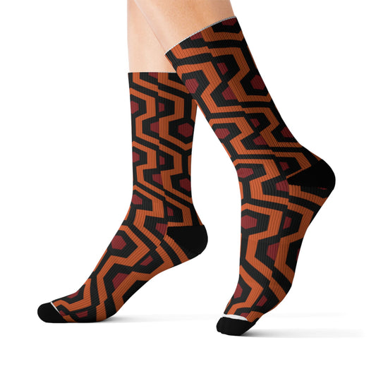 The Overlook Maze | No Rep Riot Socks