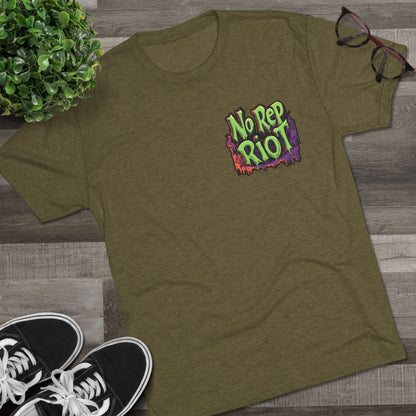 Heavy Metal Zombie Deadlift | No Rep Riot Tee