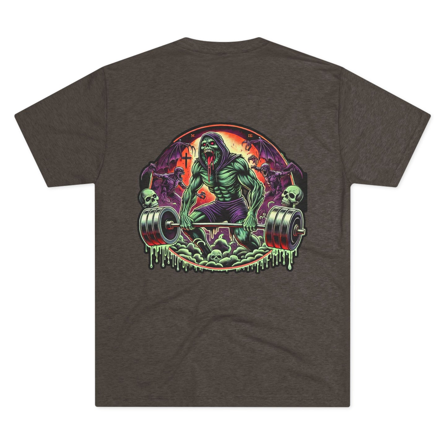 Heavy Metal Zombie Deadlift | No Rep Riot Tee