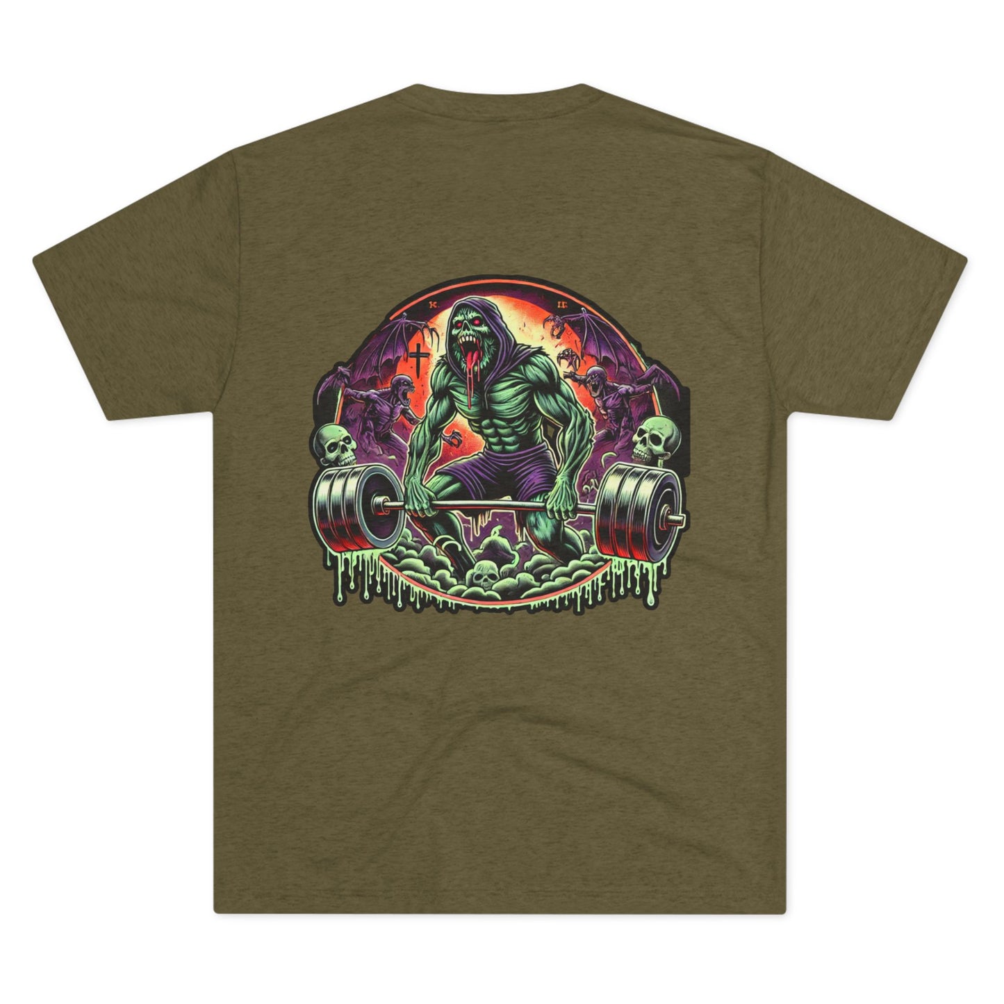 Heavy Metal Zombie Deadlift | No Rep Riot Tee