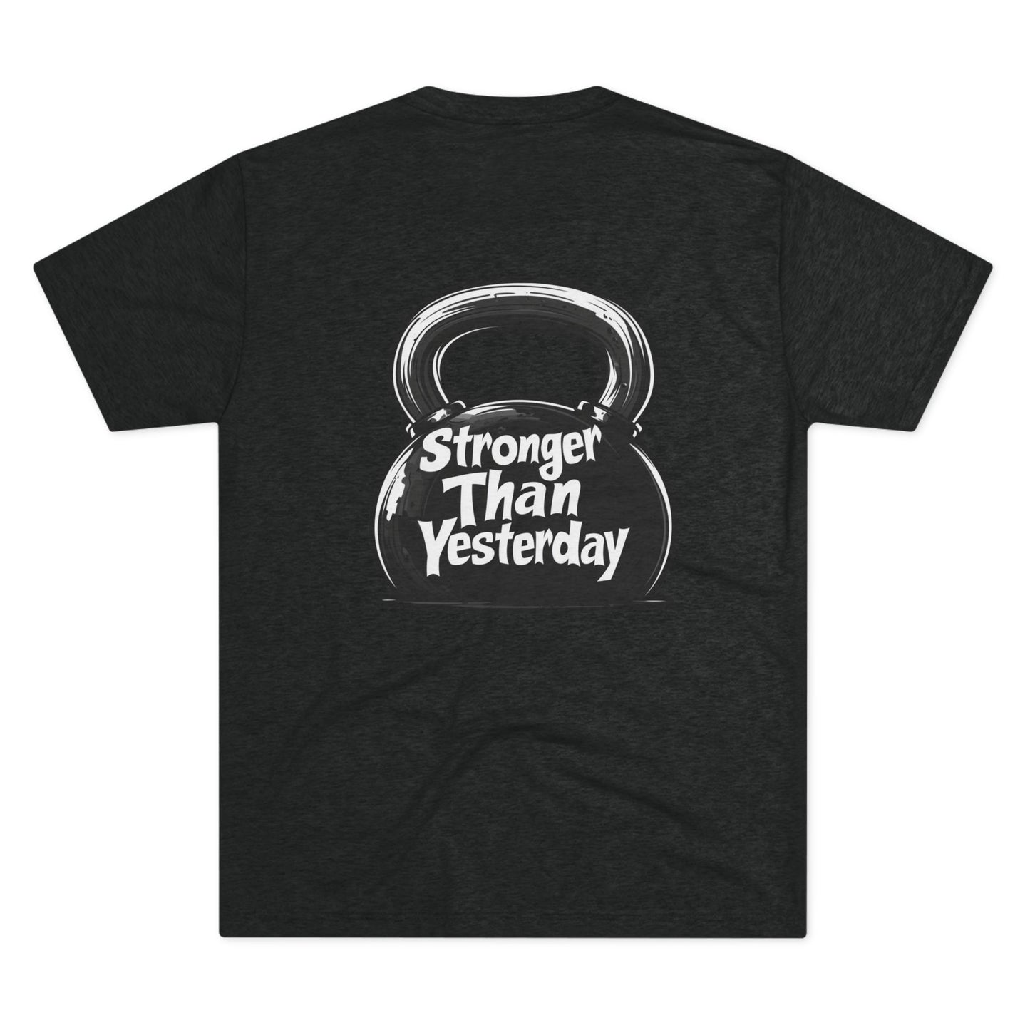 Stronger Than Yesterday Kettlebell | No Rep Riot Tee