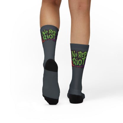 No Rep Riot Graphic | No Rep Riot Socks