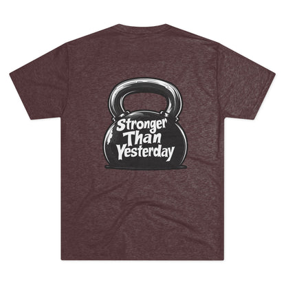Stronger Than Yesterday Kettlebell | No Rep Riot Tee