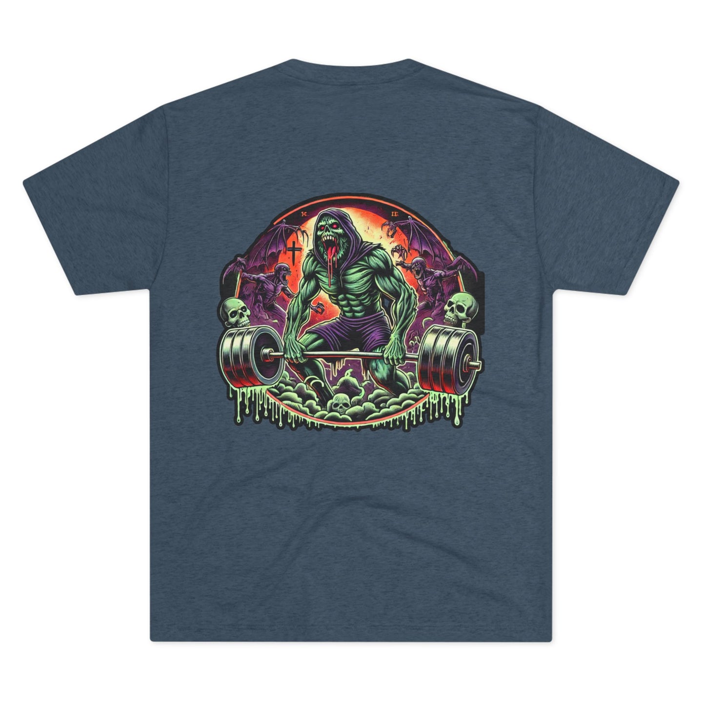Heavy Metal Zombie Deadlift | No Rep Riot Tee