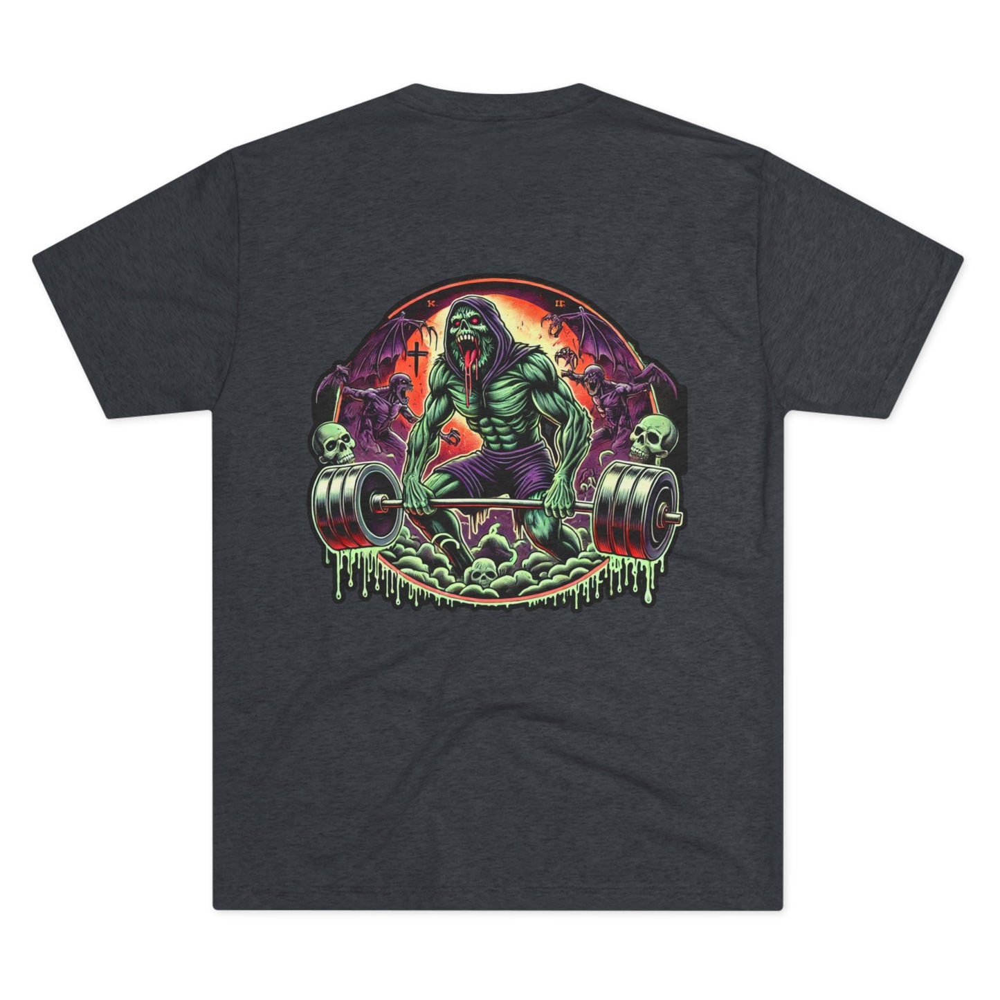 Heavy Metal Zombie Deadlift | No Rep Riot Tee