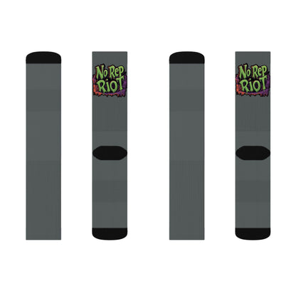 No Rep Riot Graphic | No Rep Riot Socks