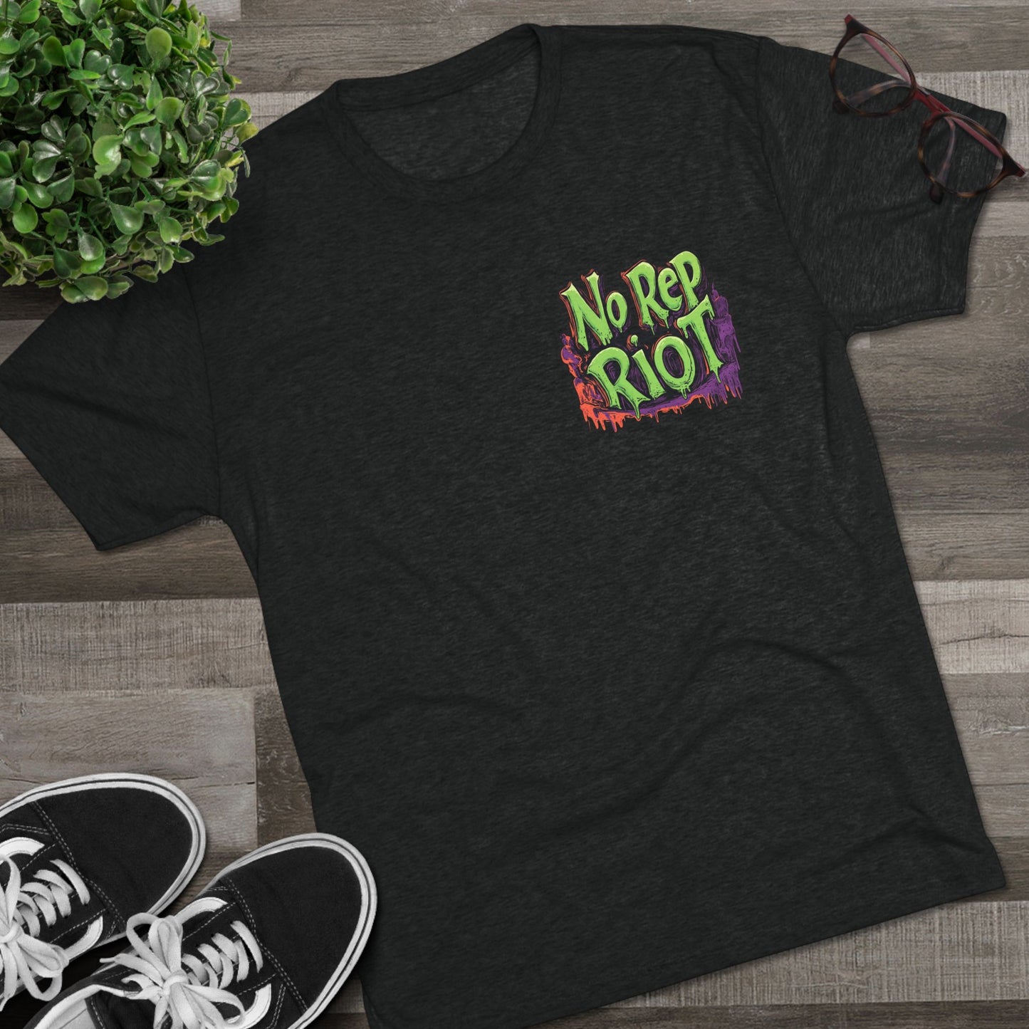 Heavy Metal Zombie Deadlift | No Rep Riot Tee