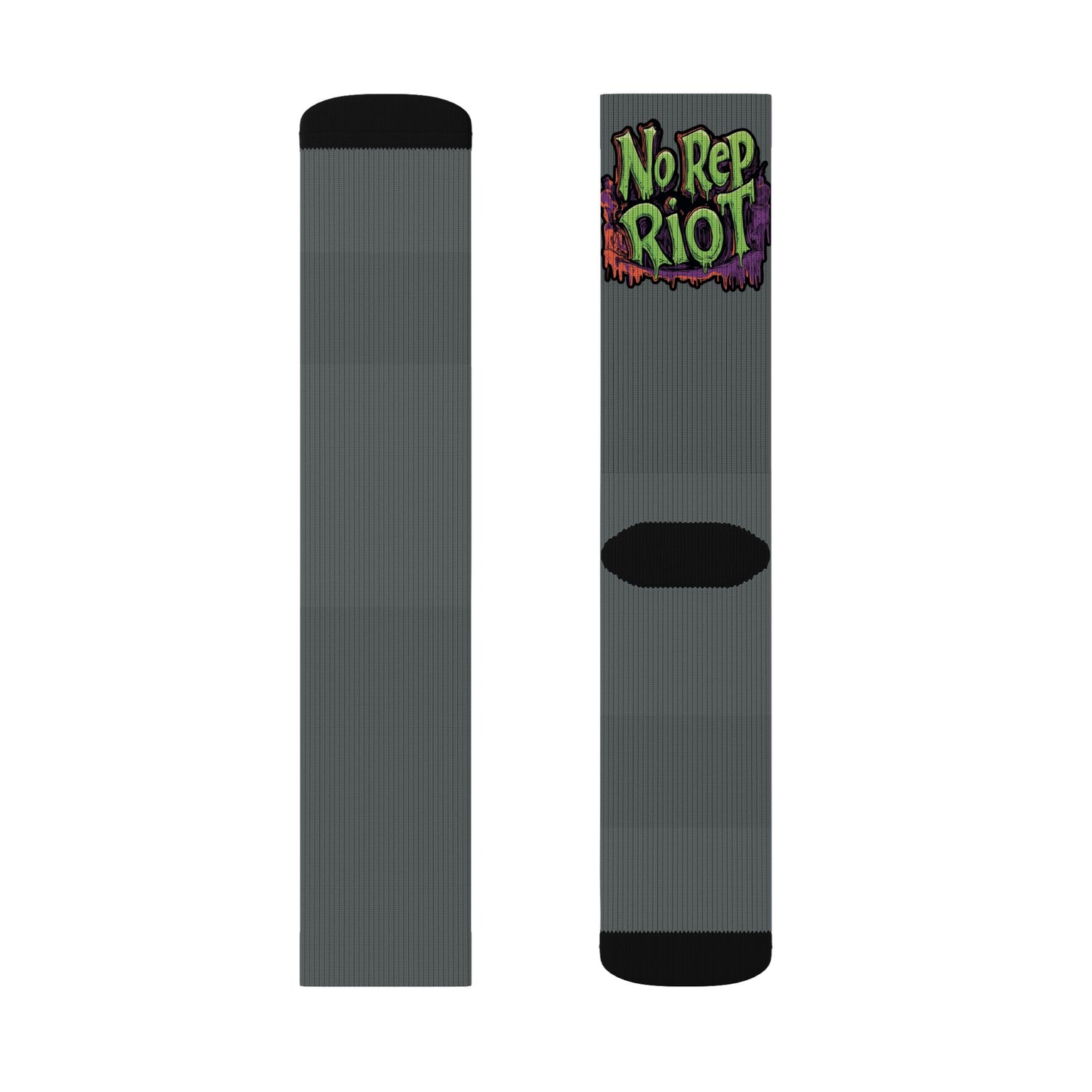 No Rep Riot Graphic | No Rep Riot Socks