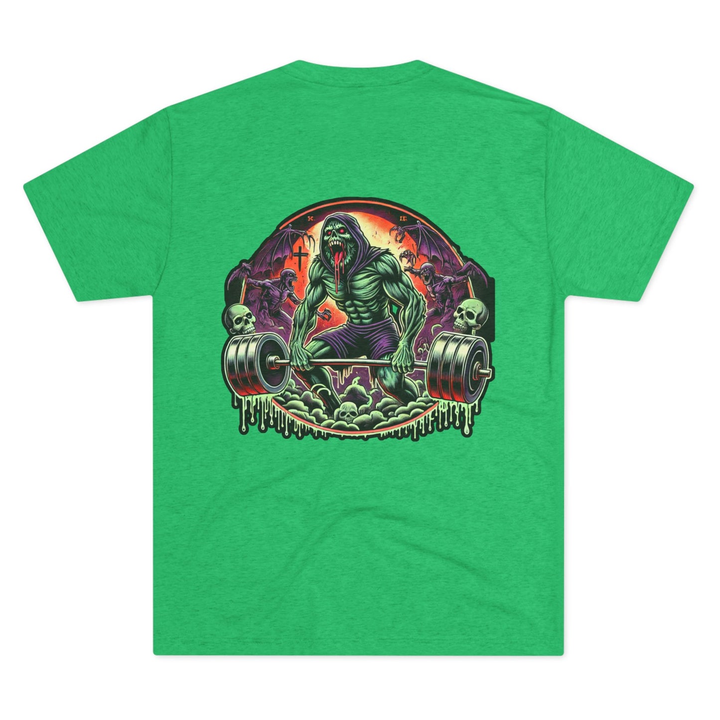 Heavy Metal Zombie Deadlift | No Rep Riot Tee