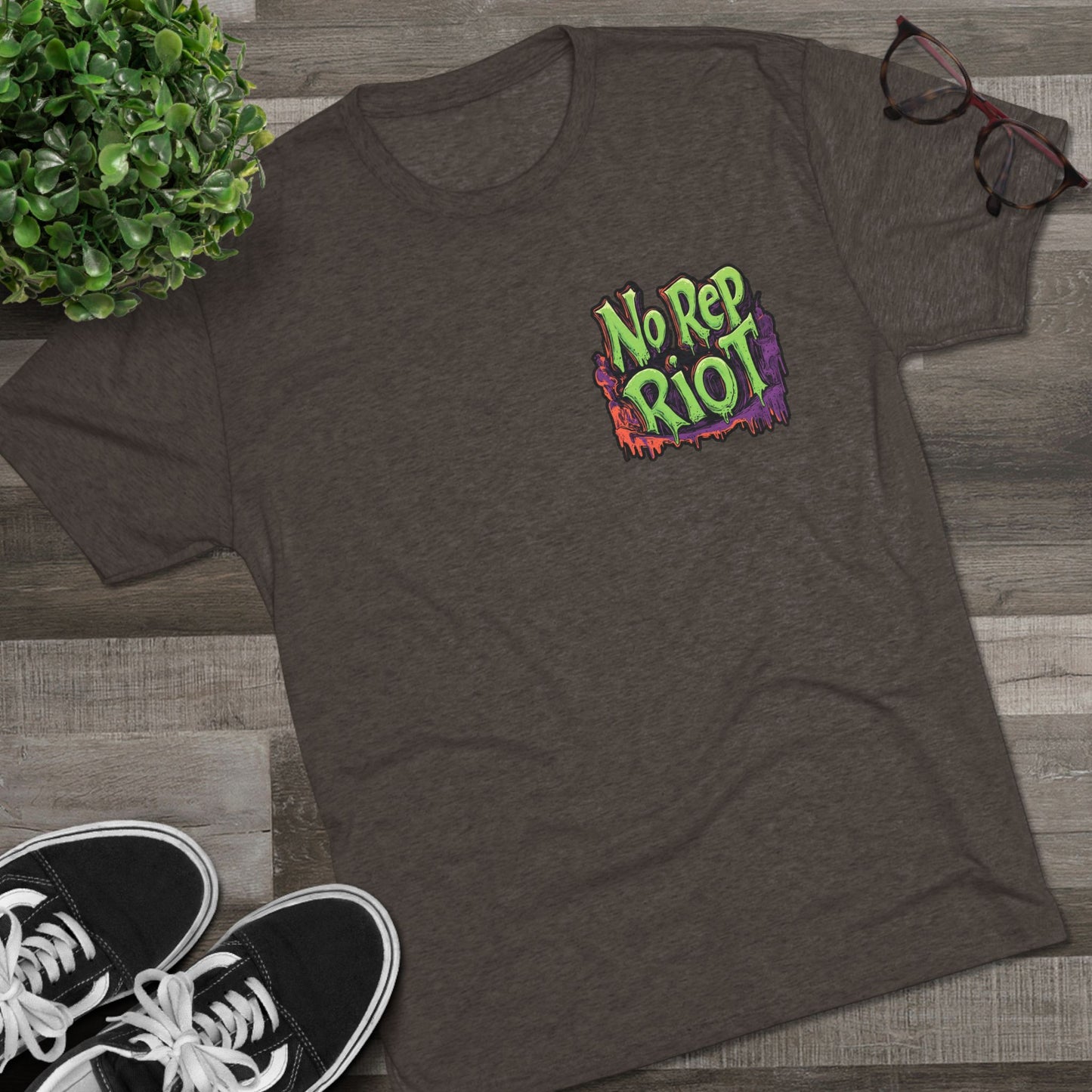 Heavy Metal Zombie Deadlift | No Rep Riot Tee