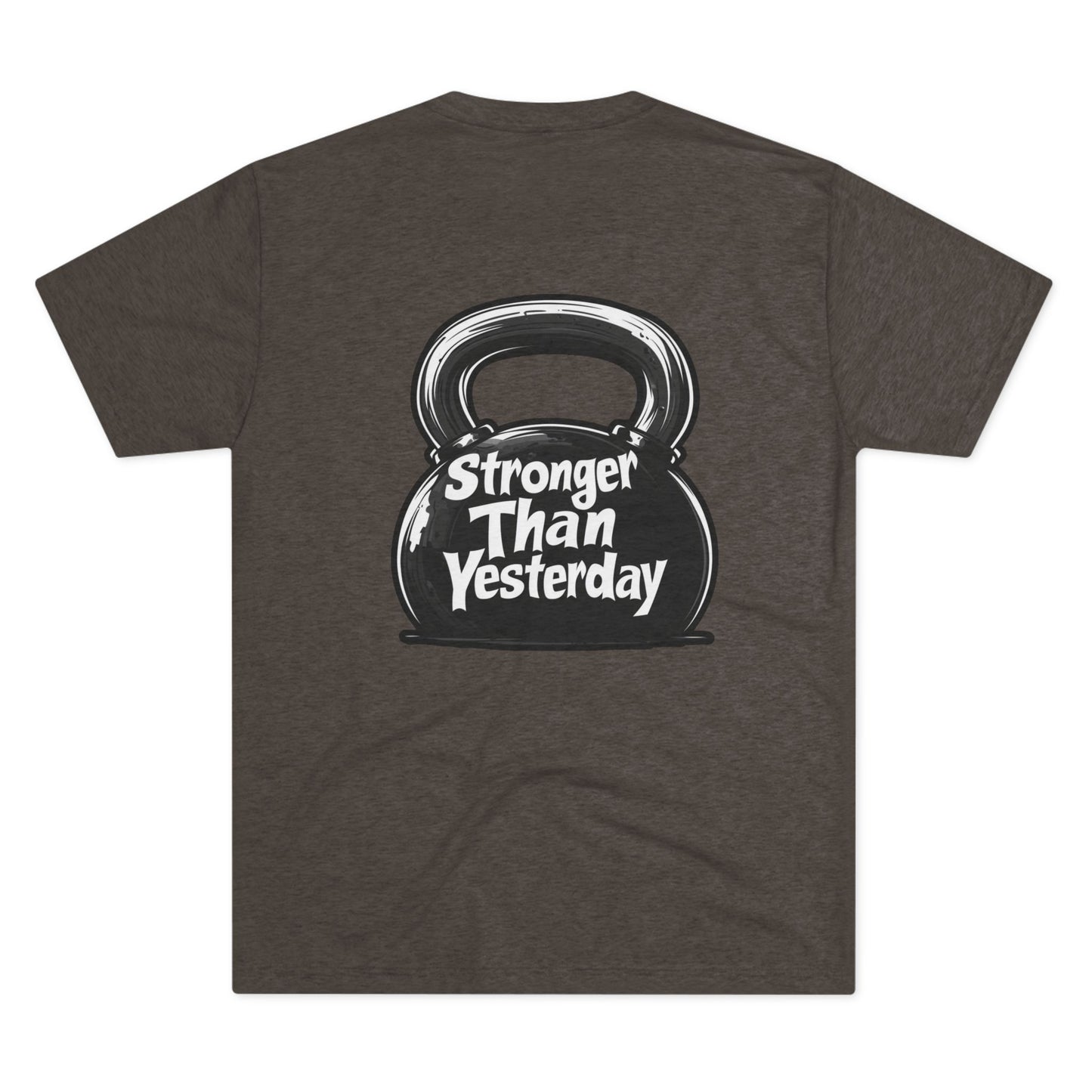 Stronger Than Yesterday Kettlebell | No Rep Riot Tee