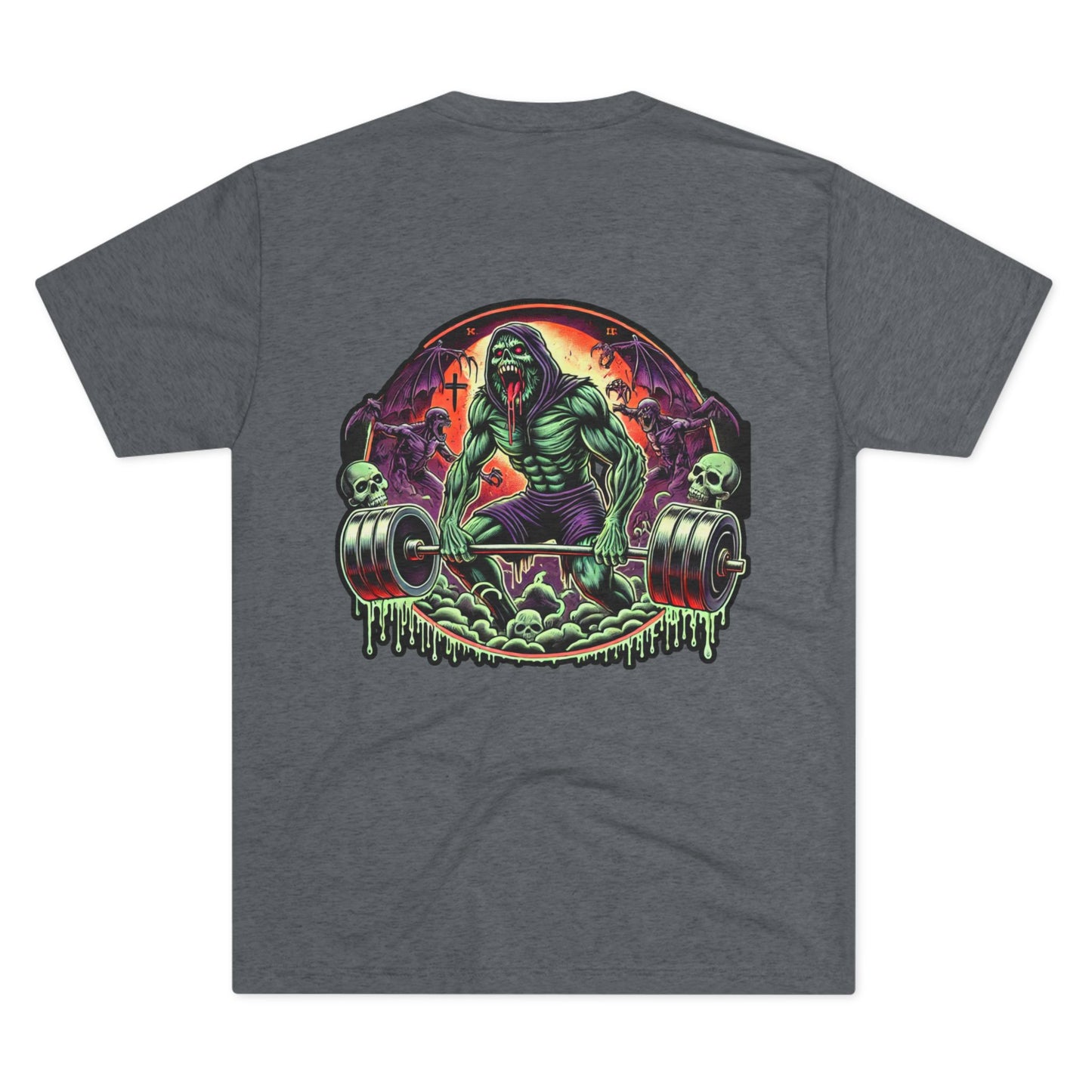 Heavy Metal Zombie Deadlift | No Rep Riot Tee