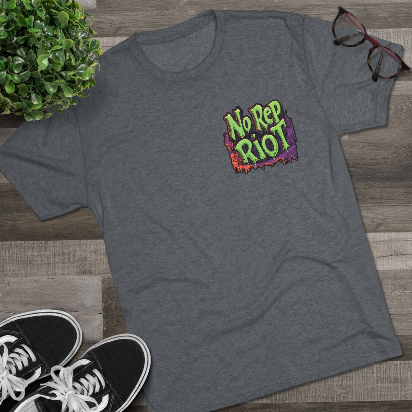 Heavy Metal Zombie Deadlift | No Rep Riot Tee