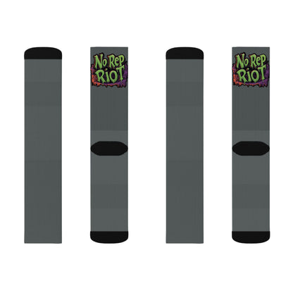 No Rep Riot Graphic | No Rep Riot Socks