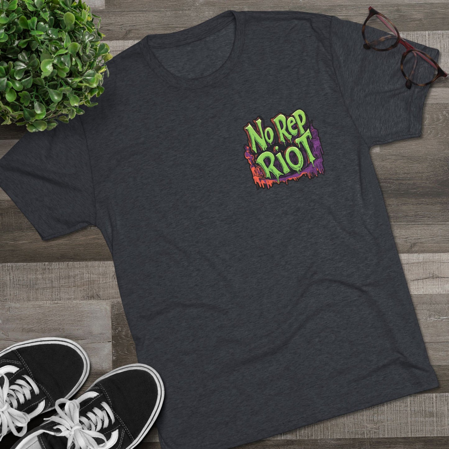 Heavy Metal Zombie Deadlift | No Rep Riot Tee