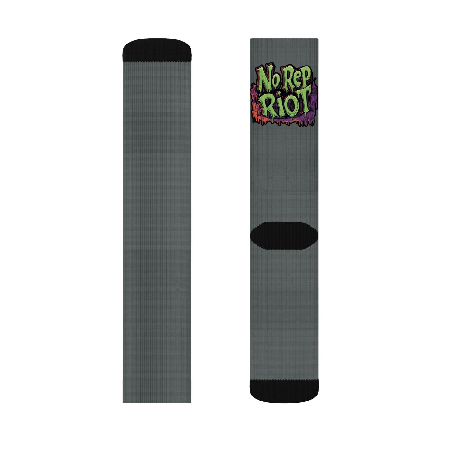 No Rep Riot Graphic | No Rep Riot Socks
