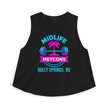 Wodapalooza Midlife Metcons Team Crop Top Tank