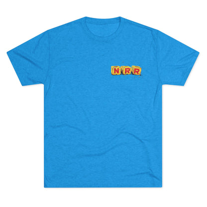Vintage Block and Barbell | No Rep Riot Tee