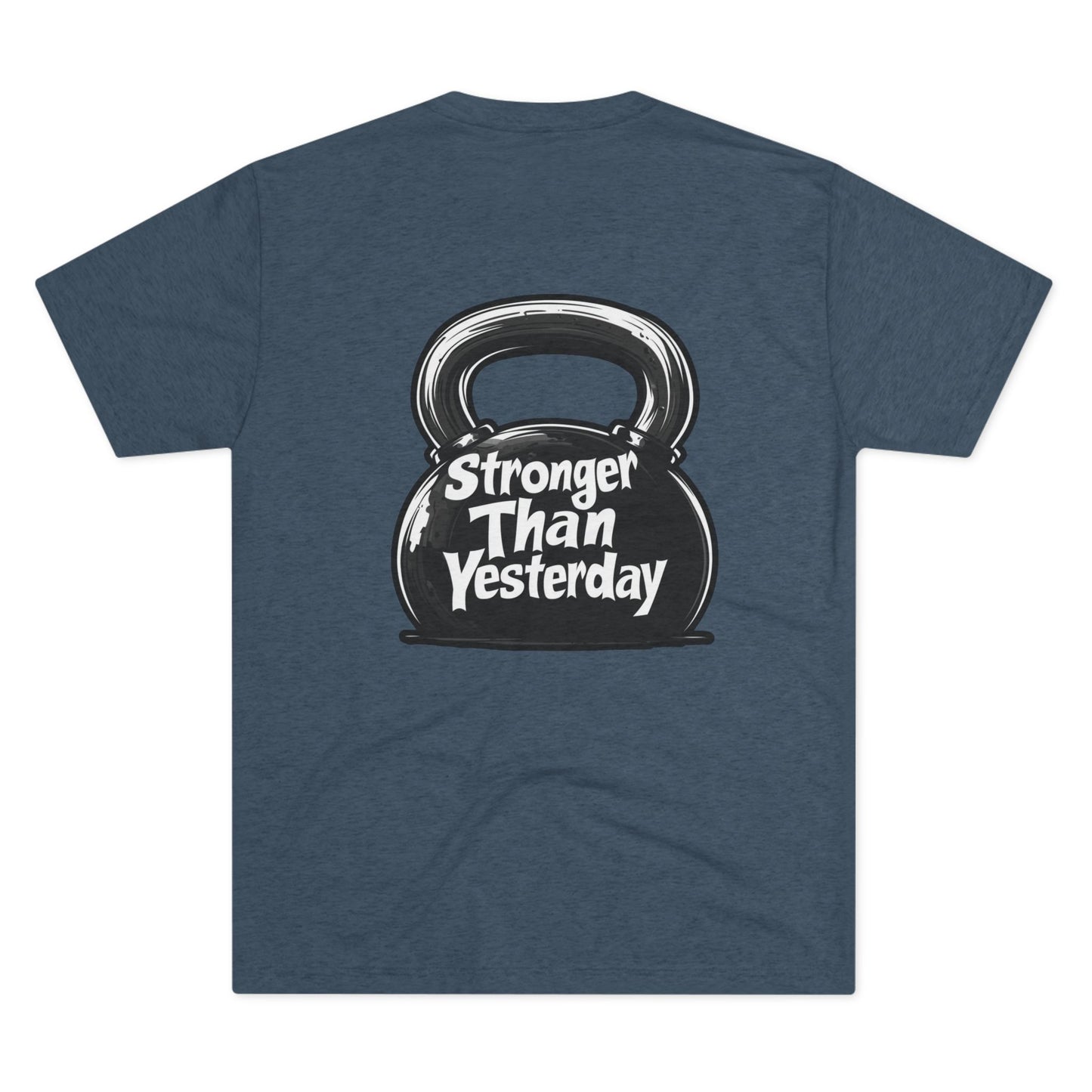 Stronger Than Yesterday Kettlebell | No Rep Riot Tee