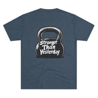 Stronger Than Yesterday Kettlebell | No Rep Riot Tee