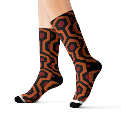 The Overlook Maze | No Rep Riot Socks