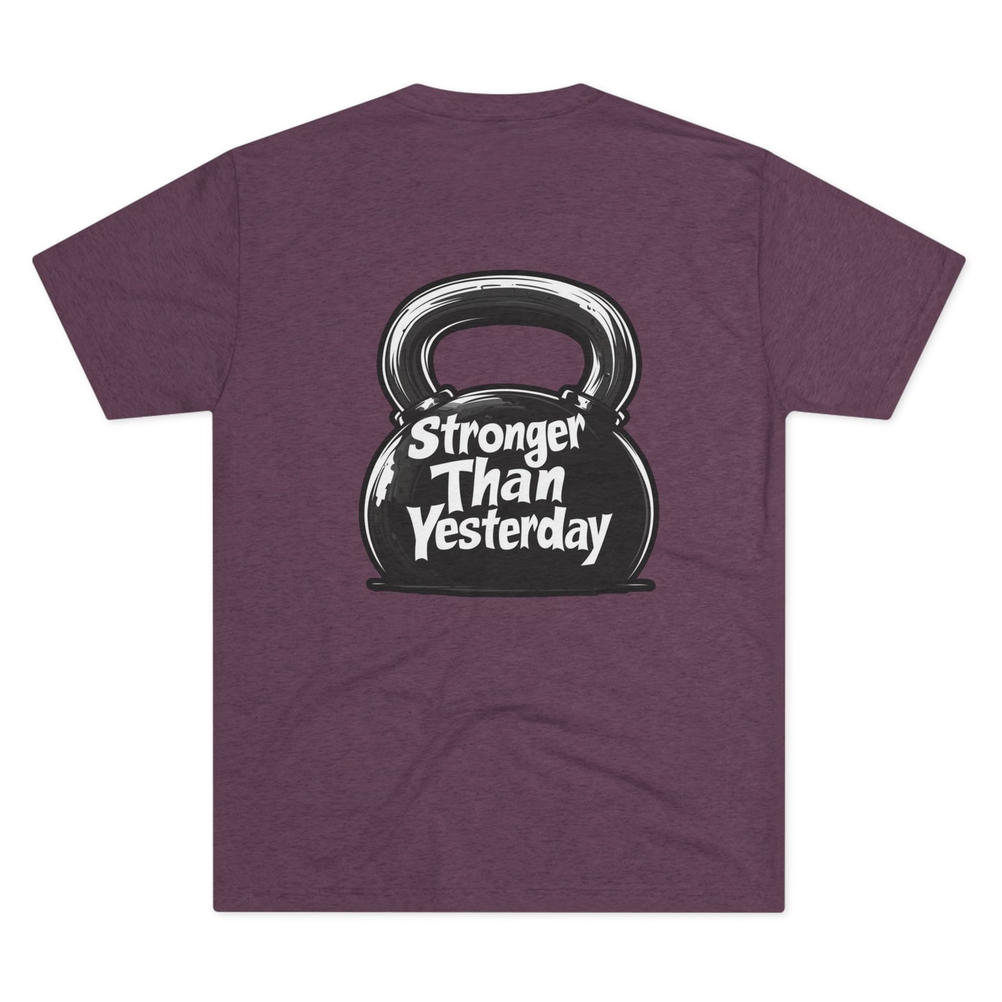 Stronger Than Yesterday Kettlebell | No Rep Riot Tee