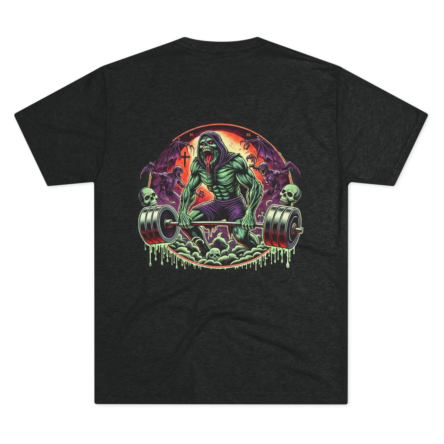 Heavy Metal Zombie Deadlift | No Rep Riot Tee