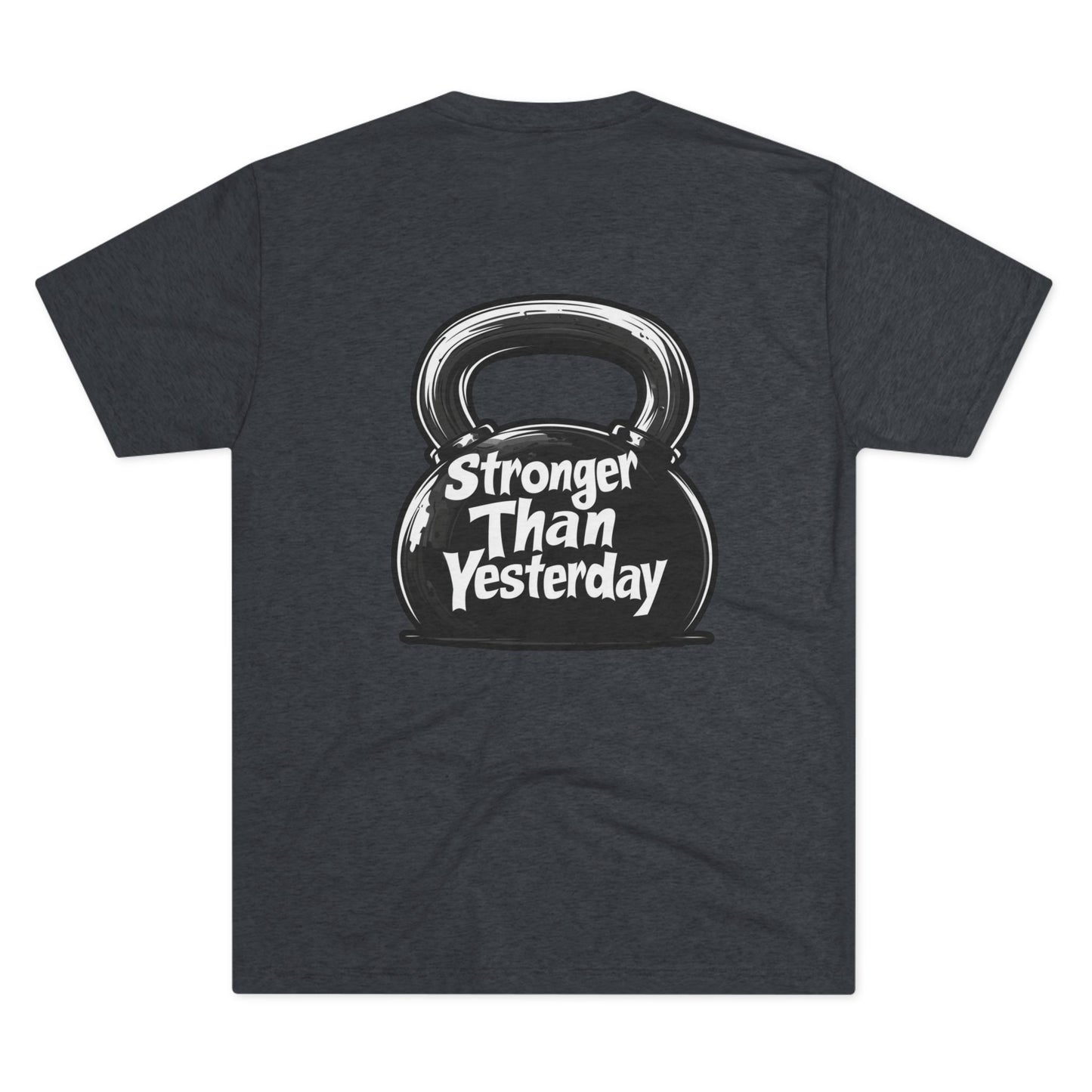 Stronger Than Yesterday Kettlebell | No Rep Riot Tee