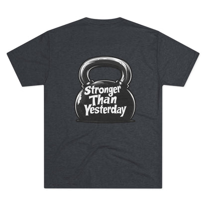 Stronger Than Yesterday Kettlebell | No Rep Riot Tee