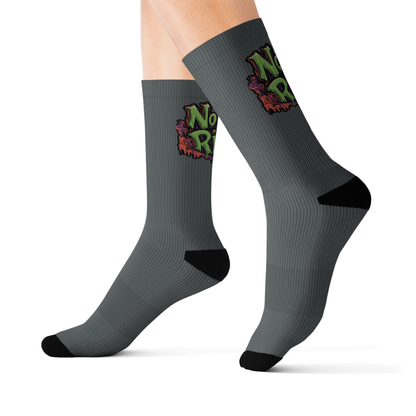 No Rep Riot Graphic | No Rep Riot Socks