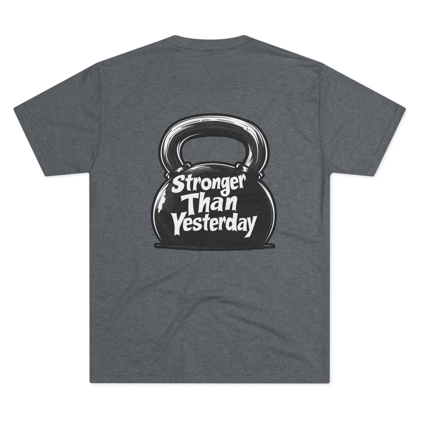 Stronger Than Yesterday Kettlebell | No Rep Riot Tee