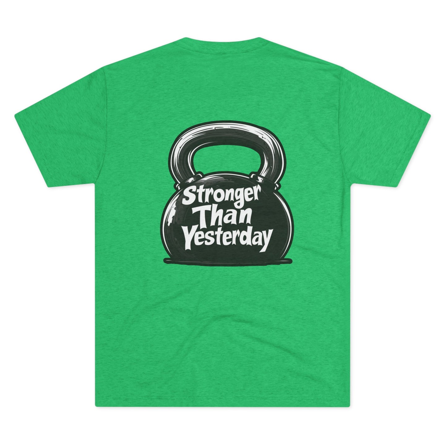 Stronger Than Yesterday Kettlebell | No Rep Riot Tee