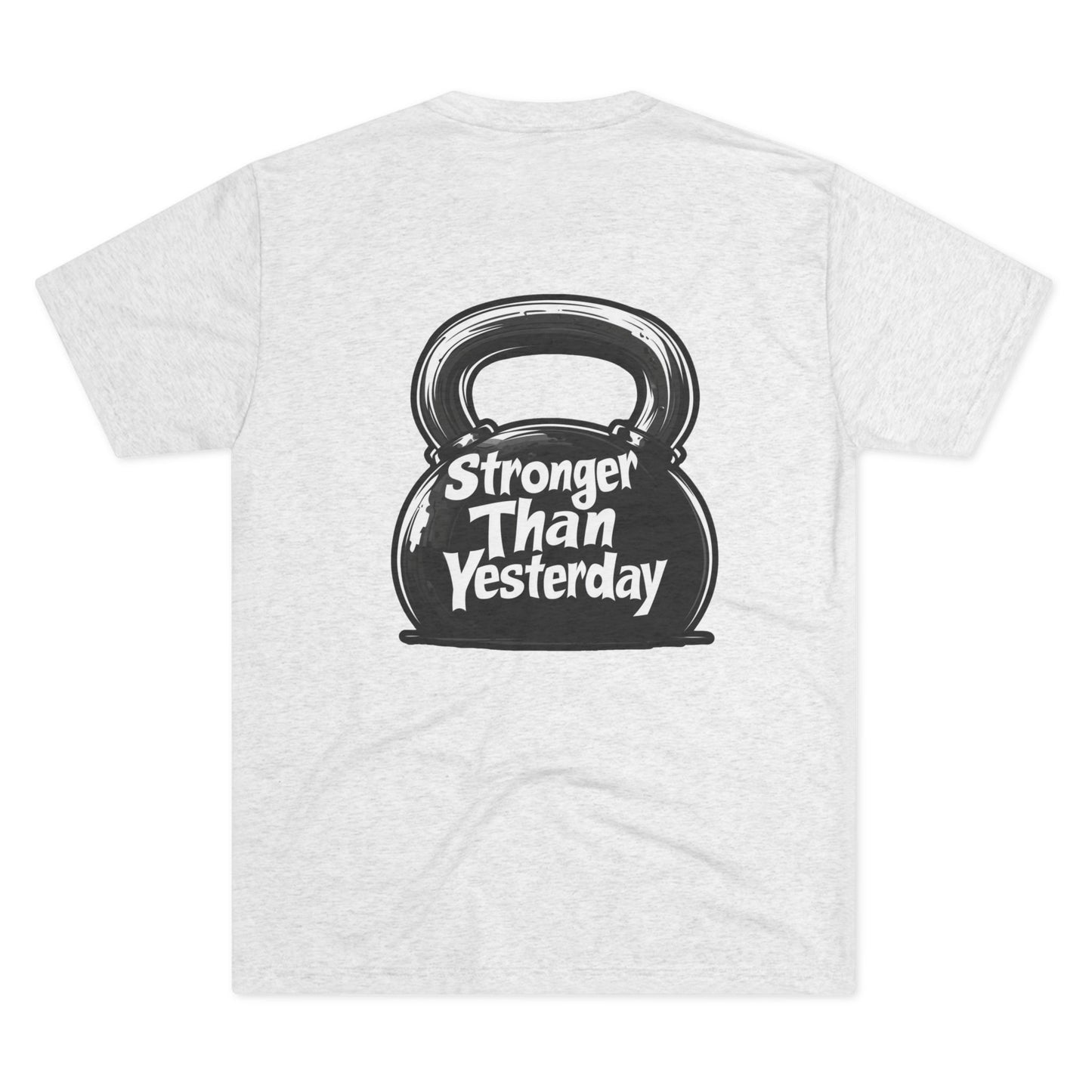 Stronger Than Yesterday Kettlebell | No Rep Riot Tee